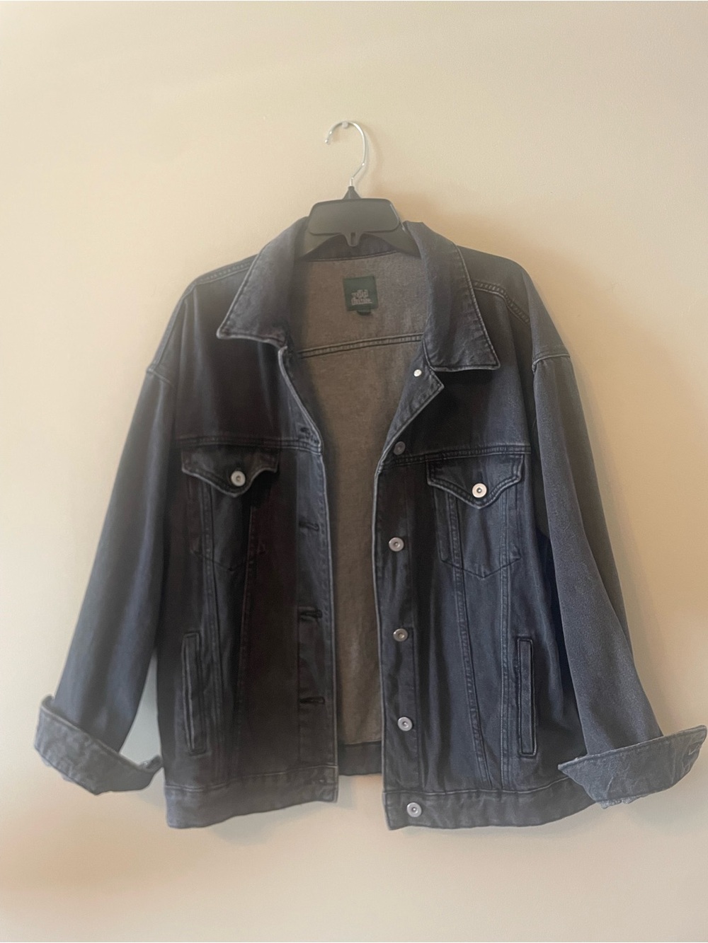 Wild Favle Black Denim Jacket